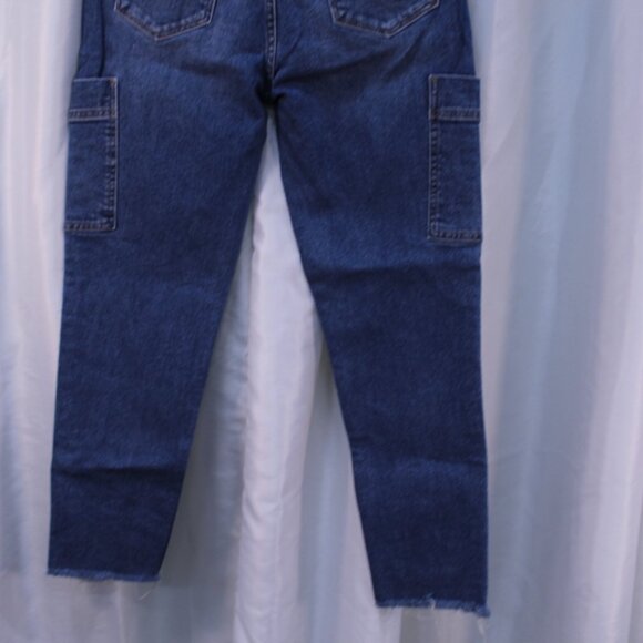 Vigoss Dark Blue Ankle Jeans - Picture 9 of 13
